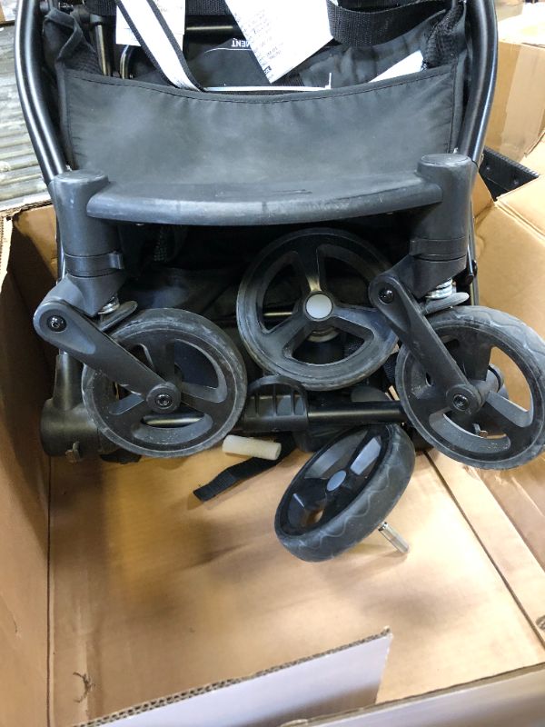 Photo 1 of Summer Infant Ingenuity 3Dquickclose CS+ Compact Fold Stroller – Lightweight Stroller with Oversized Canopy, Extra-Large Storage and Compact Fold, Gray
