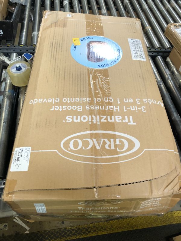 Photo 1 of Graco Tranzitions 3-in-1 Harness Booster Car Seat, Forward Facing Car Seat, Highback, to Backless Booster, Cinder