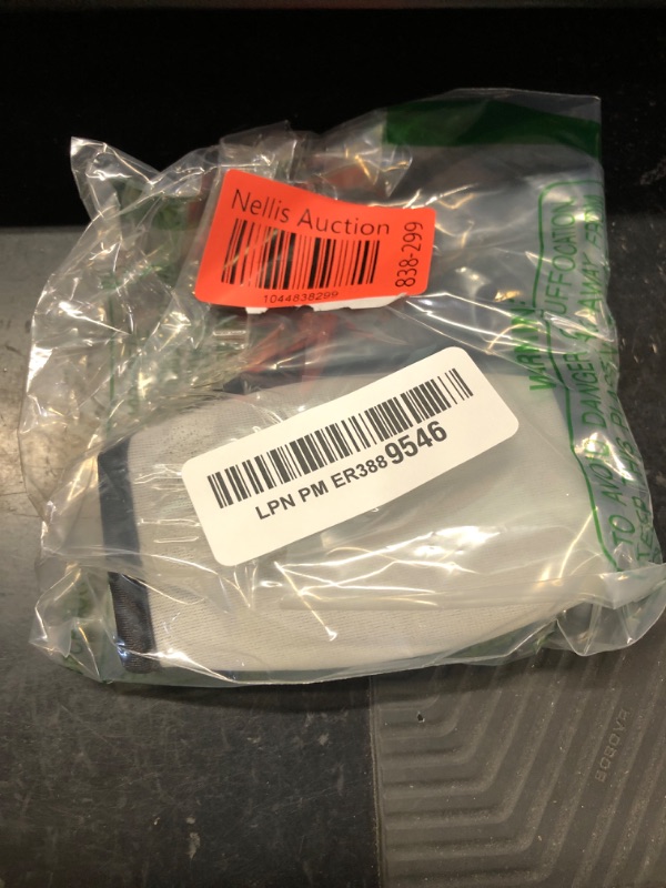 Photo 1 of Unique Sports Football Chin Strap Pads, 2 Pack - Black and White, One Size Fits All