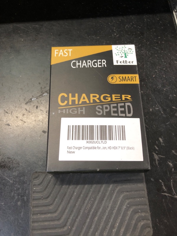 Photo 1 of Fast Charger Compatible for Fire UL Listed AC Adapter 2A Rapid Charger with 6.6Ft Micro-USB Cable for All-New Fire 7 HD 8 10 Plus Tablet, Kids Pro, Kids Edition, HD HDX 7” 8.9” (Black)