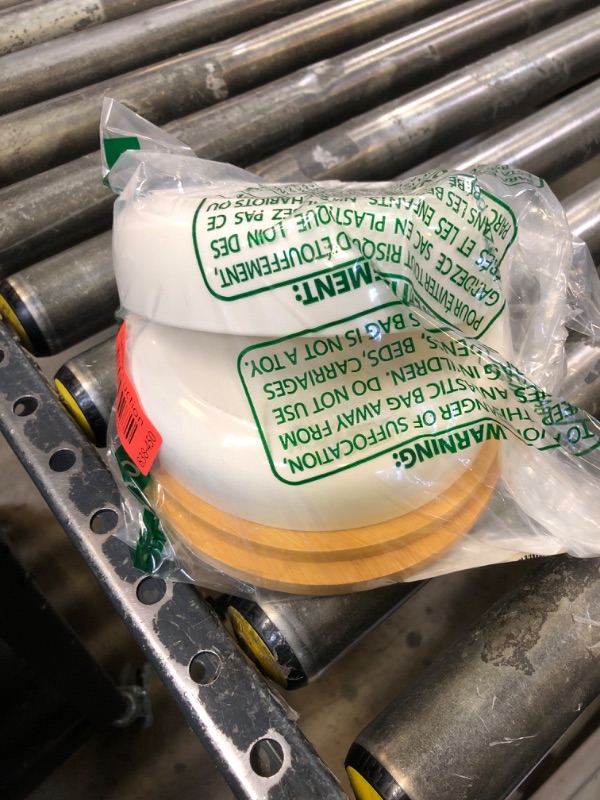 Photo 1 of ZOUTOG Succulent Pots,6 Inch Succulent Planters with Drainage and Tray,White Ceramic Planters for Indoor Plants,Round Shallow Flower Plant Pots,Pack of 2