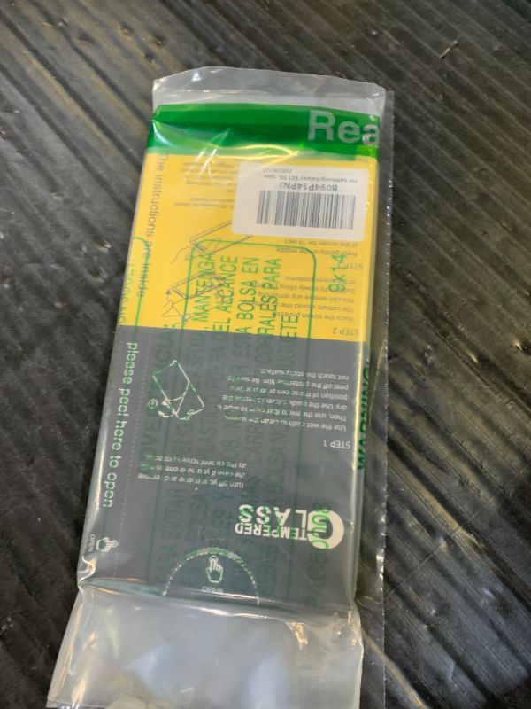 Photo 1 of NEW'C 3 Pack Designed for Samsung Galaxy S21 5G (6.2), Screen Protector Tempered Glass, Scratch-Proof, Bubble-Free, Ultra Resistant (0.26 mm HD Ultra Transparent) 9H Hardness Glass