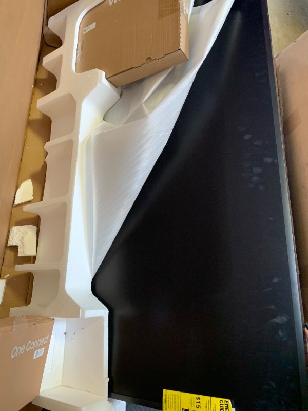 Photo 1 of Samsung 50-Inch Class QLED 4K LS03D The Frame Series Quantum HDR Smart TV w/Dolby Atmos, Art Mode, Anti-Reflection, Customizable Frame, Slim Fit Wall Mount with Alexa Built-in (QN50LS03D, 2024 Model)