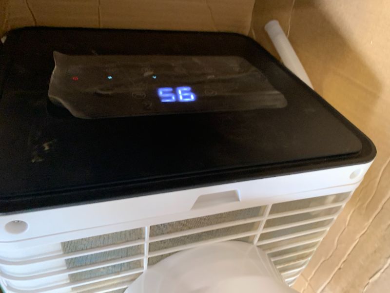 Photo 1 of ZAFRO 8,000 BTU Portable Air Conditioners, 4 Modes Portable AC Unit with Fast Cooling/Energy Efficient/Remote/24Hrs Timer for Bedroom/Dorms/Indoor Rooms, White