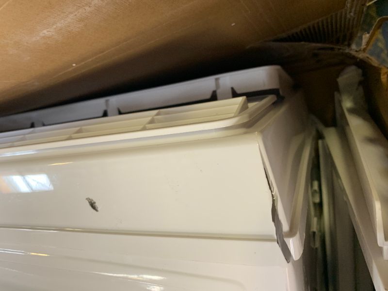 Photo 1 of Midea MAW08R1BWT EasyCool 8,000 BTU Window Air Conditioner, Fan-Cools, Circulates and Dehumidifies up to 350 Sq Ft, Reusable Filter, LCD Remote Control, White