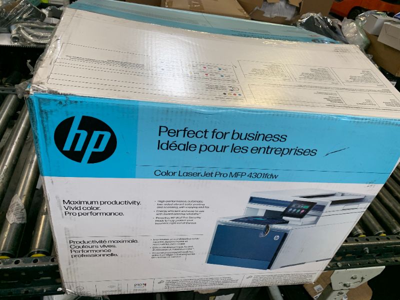 Photo 1 of HP Color LaserJet Pro MFP 4301fdw Wireless All-in-One Color Laser Printer