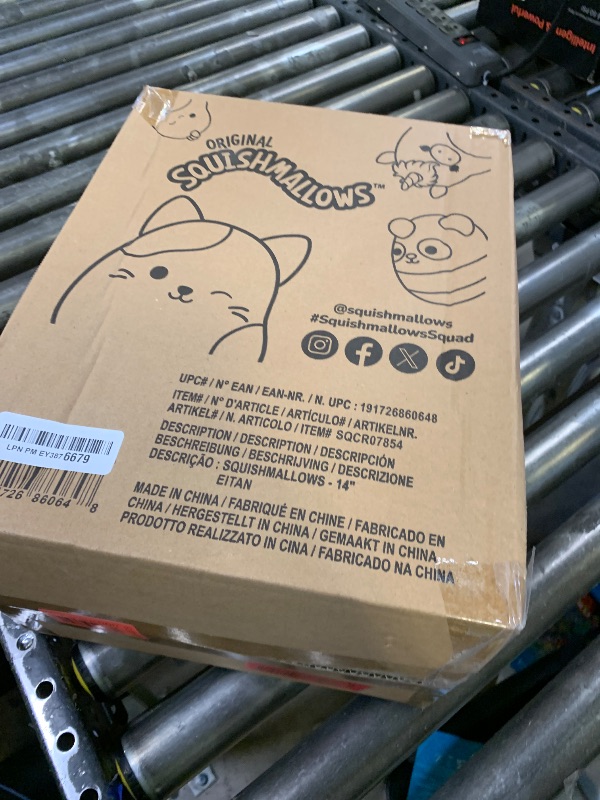Photo 1 of Squishmallows Original 14in Eitan The Matcha Boba Red Panda – Official Jazwares Plush (Large)