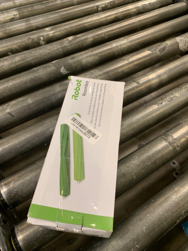 Photo 1 of iRobot Authentic Replacement Parts- Roomba s Series Replacement Dual Multi-Surface Rubber Brushes, Green