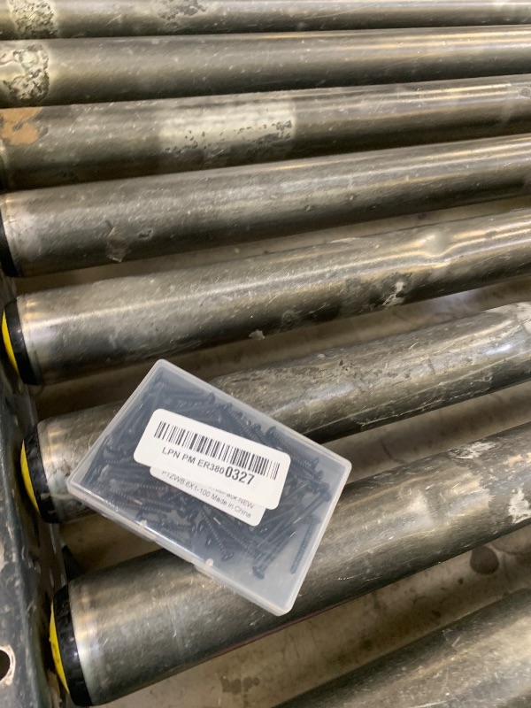 Photo 1 of #6 x 1" Pan Head Self Drilling Screws, Self Tapping Sheet Metal Screws, Black Finish 410 Stainless Steel, 100 PCS