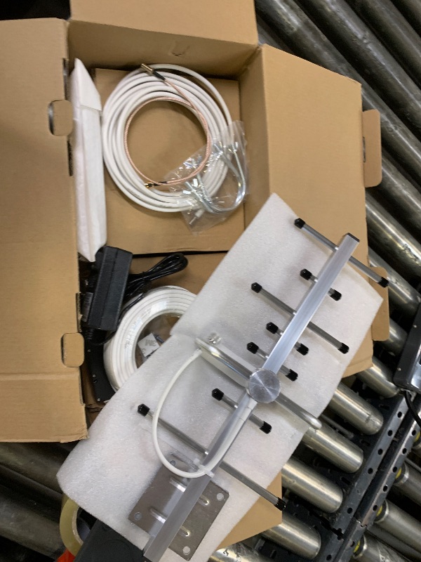 Photo 1 of Cell Phone Booster for Home & Muti-Room, Up to 7000Sq. Ft,Cell Phone Signal Booster for Rural Area with 2 Indoor Panel Antennas,Boosts 5G 4G LTE for All U.S. Carriers, FCC Approved