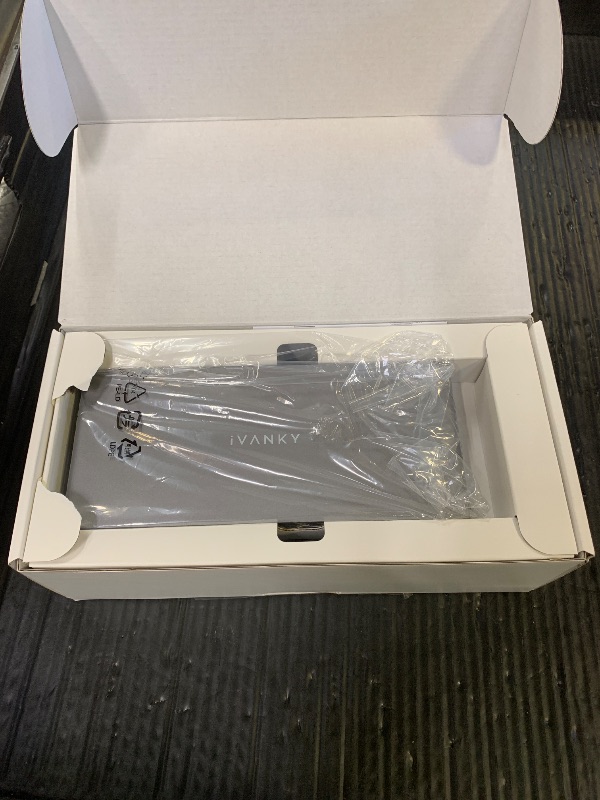 Photo 1 of iVANKY Thunderbolt 5 Dock FusionDock Pro 3 Docking Station 11-in-1 Hub Single 8K, Dual 6K@60Hz for MacBook M1/M2/M3/M4 Pro/Max, Triple Display for Windows TB5/4, 180W Power, 120Gbps, 2.5GbE