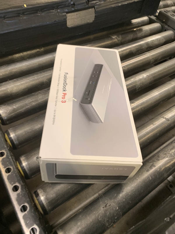 Photo 1 of iVANKY Thunderbolt 5 Dock FusionDock Pro 3 Docking Station 11-in-1 Hub Single 8K, Dual 6K@60Hz for MacBook M1/M2/M3/M4 Pro/Max, Triple Display for Windows TB5/4, 180W Power, 120Gbps, 2.5GbE