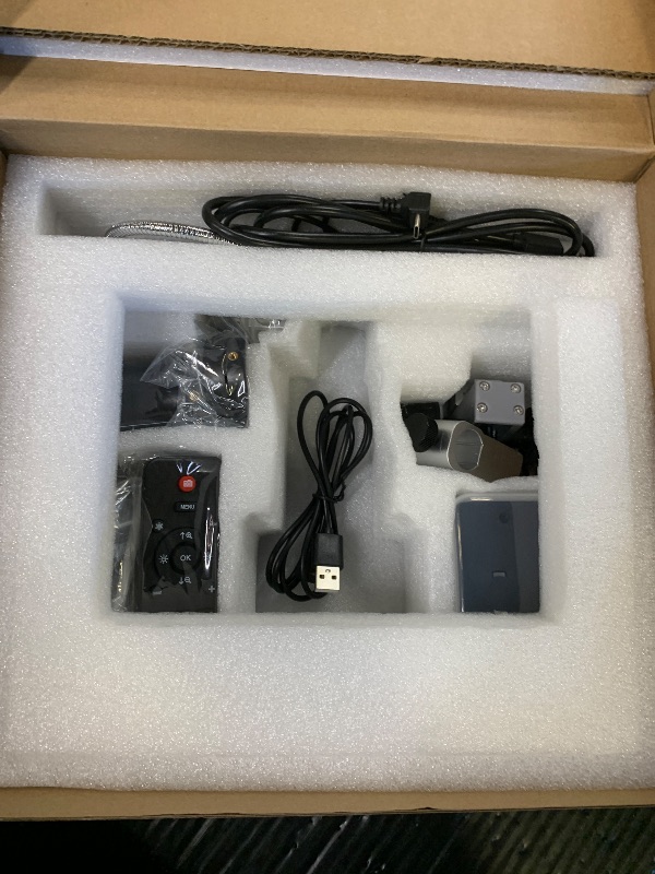 Photo 1 of Andonstar AD246S-M HDMI Digital Microscope 2000x for Adults, 3 Lens 2160P UHD Video Record, 7 Inch LCD Soldering Microscope for Electronics Repair, Error Coins, Pro Boom Arm Stand, Windows Compatible