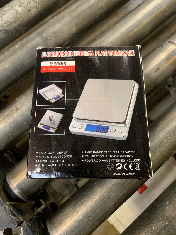 Photo 1 of TXY LCD Portable Mini Electronic Digital Scales 3000g/0.1g Pocket Case Postal Kitchen Jewelry Weight Balance Scale
