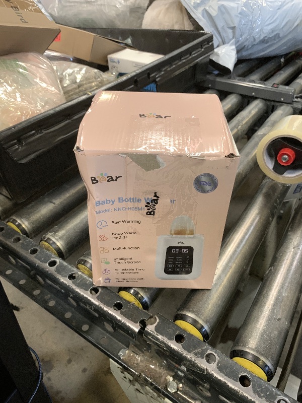 Photo 1 of Bear Baby Bottle Warmer, Milk Warmer Breastmilk Bag Formula Fast Warming for New Born Baby Bottles, with Time Temp Control Automatic Shut Off at Home Use
