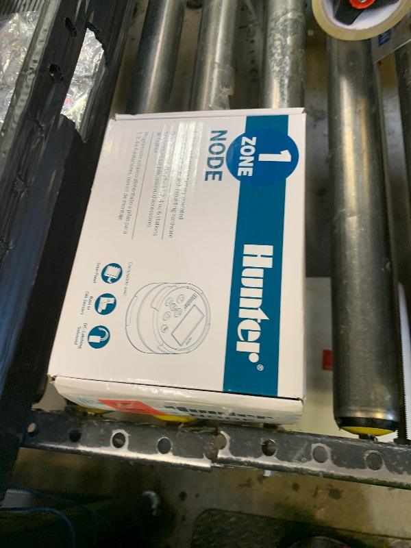 Photo 1 of Hunter Node 100 Battery Operated Sprinkler Timer with Solenoid, Waterproof Irrigation Controller for Valves, Wireless, Outdoor, Easy Install, No Wiring Needed for Drip or Remote Systems