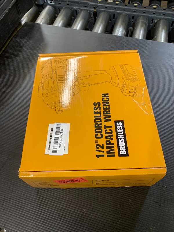 Photo 1 of NATBEESY Impact Wrench Compatible with DeWalt 20V MAX Battery: 1/2 Inch Hog Ring Impact Driver High Torque - 1360N.m/1000Ft-lbs Cordless Impact Gun - Brushless Motor with LED Light - Tool Only