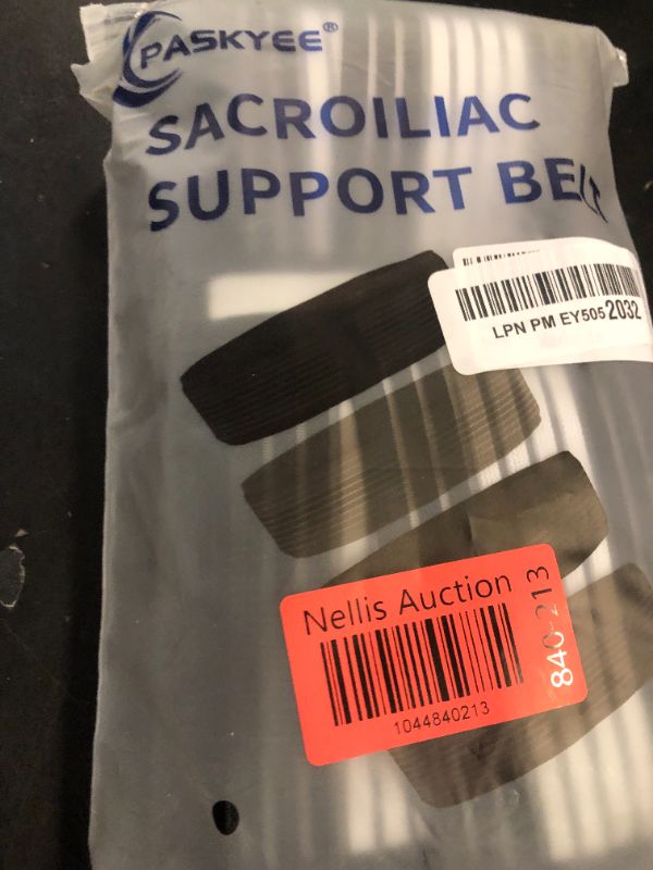 Photo 1 of Paskyee Sciatica Belt, Sacroiliac Hip Band for Men Women - Sciatic, Lower Back, Si Joint, Pelvic pain Relief Regular