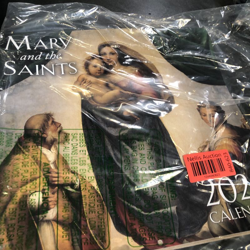 Photo 1 of 2025 Mary and the Saints Wall Calendar