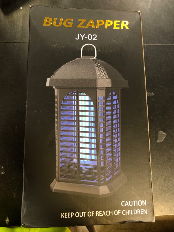 Photo 1 of Bug Zapper Outdoor, 4200V Electric Mosquito Zapper, Bug Zapper Outdoor, Fly Traps, Fly Zapper, Mosquito Killer Indoor 3 Prong Plug, 90-130V, ABS Plastic Outer