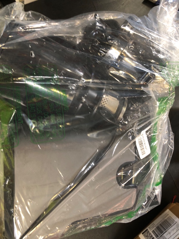 Photo 1 of PARTS ARE MISSING UNSURE WHAT PARTS ------------------------------------Juicer Machines with 5.8" Large Feed Chute, Cold Press Juicer For Whole Vegetables and Fruits, 400W Professional Slow Masticating juicer Easy to Clean for Batch Juicing (Titanium Gray