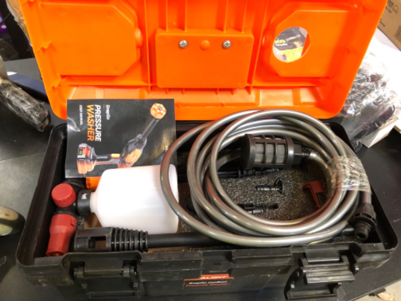 Photo 1 of SEALIGHT Cordless Pressure Washer Battery Pressure Washer
