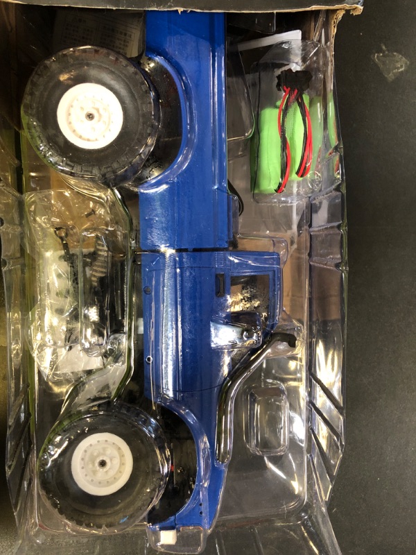 Photo 1 of RC Crawler WPL C24 RC Rock Crawler RC Truck 4x4 1/16 Scale Remote Control Pickup Truck Off Road All Terrain RTR with 2.4 GHz Proportional Throttle Steering LED Light 2 Batteries Hobby Toy Adult