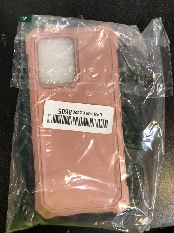 Photo 1 of Ailiber for HMD Vibe Case with Screen Protector, Tracfone HMD Vibe Dual Layer Phone Case, Shockproof Corners TPU Bumper, Slim Silicone, Rugged Protective Cell Cover Case-Rose Gold