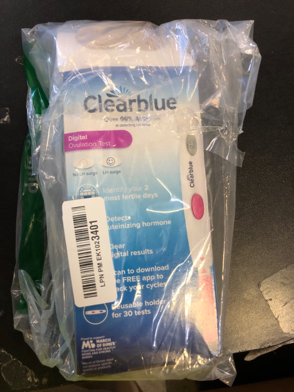 Photo 1 of Clearblue Digital Ovulation Test, 30 Ct