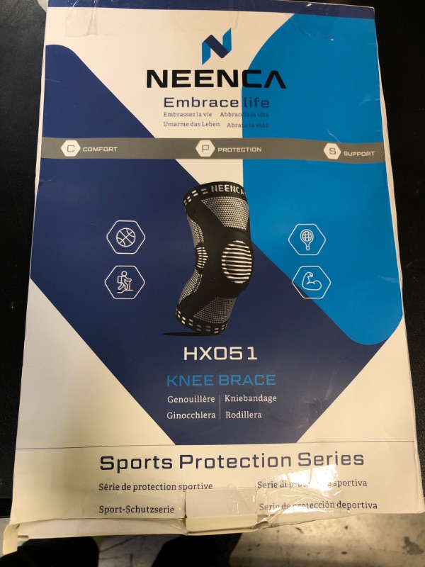 Photo 1 of NEENCA Professional Knee Brace for Pain Relief, Medical Knee Support with Patella Pad & Side Stabilizers, Compression Knee Sleeve for Meniscus Tear, ACL, Joint Pain, Runner, Workout - FSA/HSA Eligible