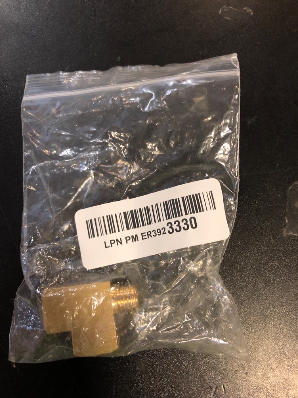 Photo 1 of uxcell Brass Tee Pipe Fitting, 1/8" NPT 3 Way T-Connector Fitting Coupler Adapter for Gas Transport Connect Pipelines, 1 Pcs