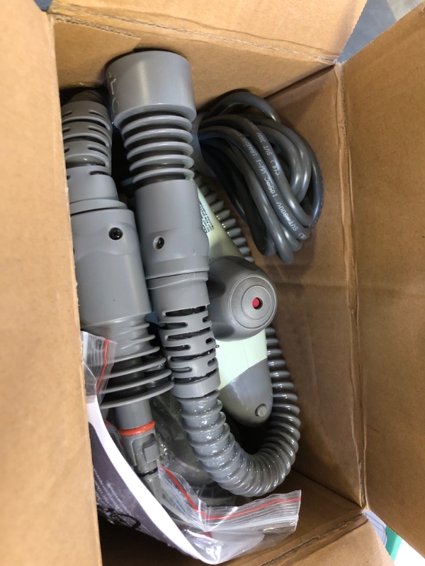 Photo 1 of BISSELL Steam Shot Deluxe handheld pressurized steamer for maintenance cleaning with 10 cleaning tools
