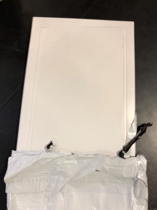 Photo 1 of CABAX 8x12 inch Plastic Access Panel for Drywall Ceiling Reinforced Plumbing Wall Access Doors Removable Hinged, White