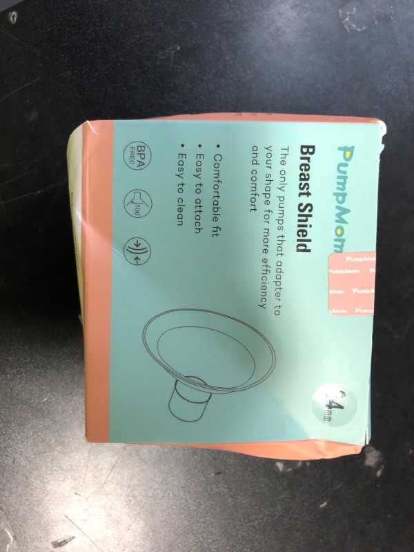 Photo 1 of PumpMom 24mm Breast Shields Breast Pump Flanges for Medela, Replace Flange Compatible with Medela Breast Pumps Personalfit Flex Breast Shields, 2pcs (Not Original Medela Pump Parts)