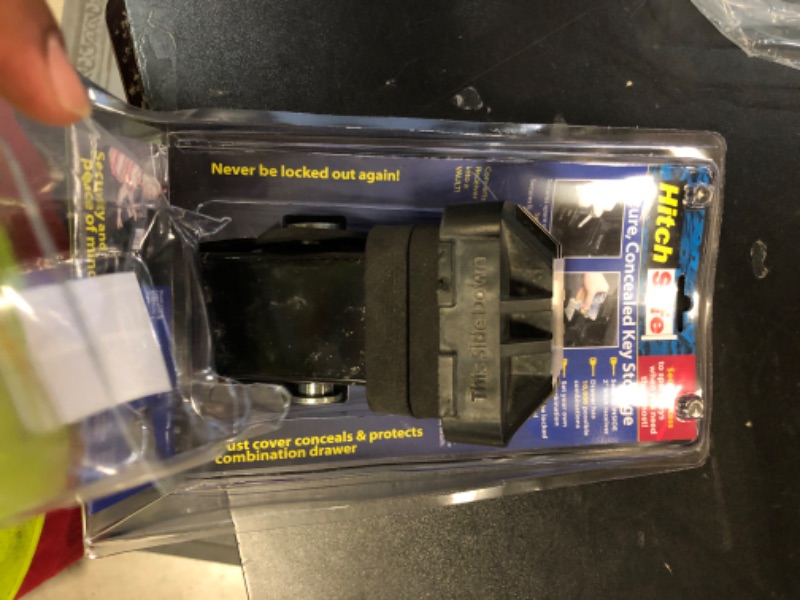 Photo 1 of HitchSafe HS7000 Key Vault | Hidden Trailer Hitch Safe for Secure Key Storage | CarShare Turo | Weather Resistant and Durable with 4-Digit Combination Lock for Cars, Trucks, and SUVs