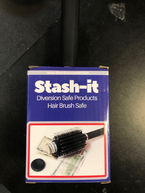 Photo 1 of Diversion Safe Hair Brush by Stash-it, Can Safe to Hide Money, Jewelry, or Valuables with Discreet Secret Removable Lid and, New Version