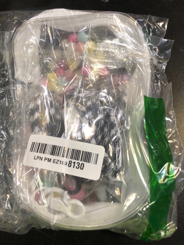 Photo 1 of 5Pcs Clear Protective Case Cover Bag for 15cm/ 17cm Dolls Accessories, with Keychain Crossbody, Clear Figure Display Bag PVC for Carrying Case Purse 7” (White)