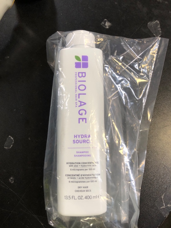 Photo 1 of Biolage Hydra Source Shampoo - Softens & Adds Shine, For Dry Hair, Infused with Fermented Aloe & Micro-Filtered Hyaluronic Acid, Vegan & Paraben-Free