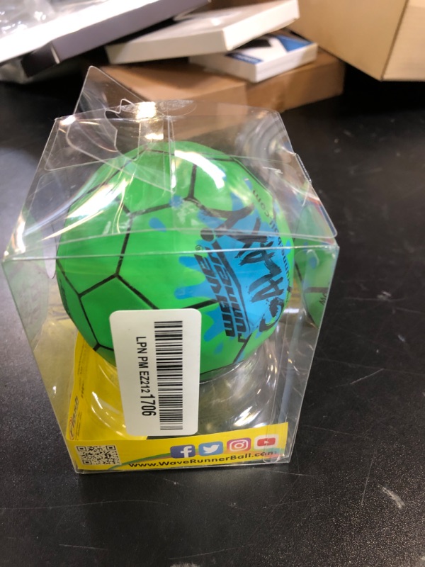 Photo 1 of Wave Runner Galaxy Bounce Ball - Revolutionary Water Balls for Pool and Beach Fun, Ultimate Skipping and Bouncing Ball Pool Toy, Endless Summer Fun for Teens, Boys, Girls (1 Ball)