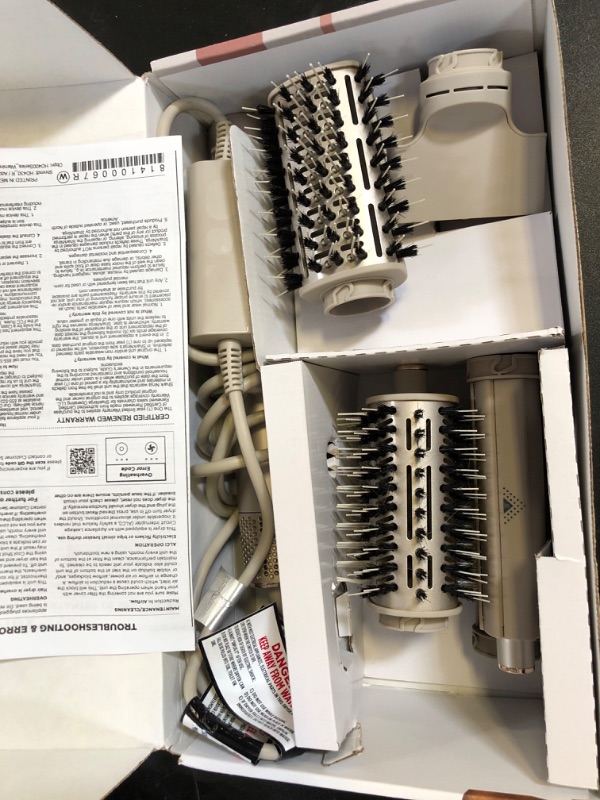 Photo 1 of Shark HD430REF (Refurbished) FlexStyle Air Styling & Drying System, Powerful Hair Dryer Brush & Multi-Styler with Auto-Wrap Curlers, Paddle Brush, Oval Brush, Concentrator Attachment, Stone (Renewed)