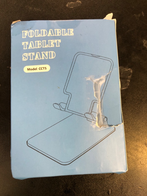 Photo 1 of Anozer Tablet Stand Foldable & Adjustable, Portable Monitor Stand 5.55*3.94" Wide, Fit for iPad Holder Stand Compatible with iPad Pro 11, 12.9/iPad 10.9 10th; Surface Pro; Portable Monitor 4.7-15.6"
