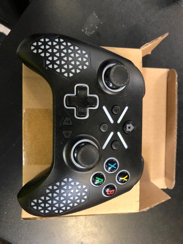 Photo 1 of Dinosoo RGB Wireless for Xbox Controller Series X|S, Xbox One & PC Windows 10/11, Built-in Battery Dual Vibration Turbo Macro Function, 2.4GHz Adapter