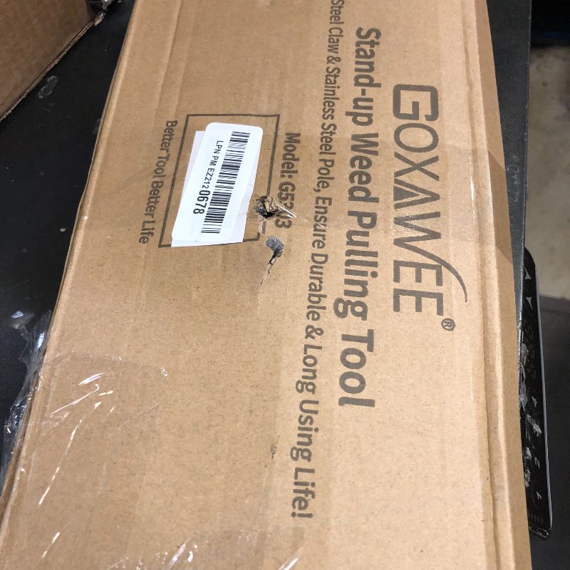 Photo 1 of Goxawee  Puller Tool, 4-Claw Stand Up Weeder with Adjustable 46” Handle for Remove Weeds Without Bending, Pulling or Kneeling