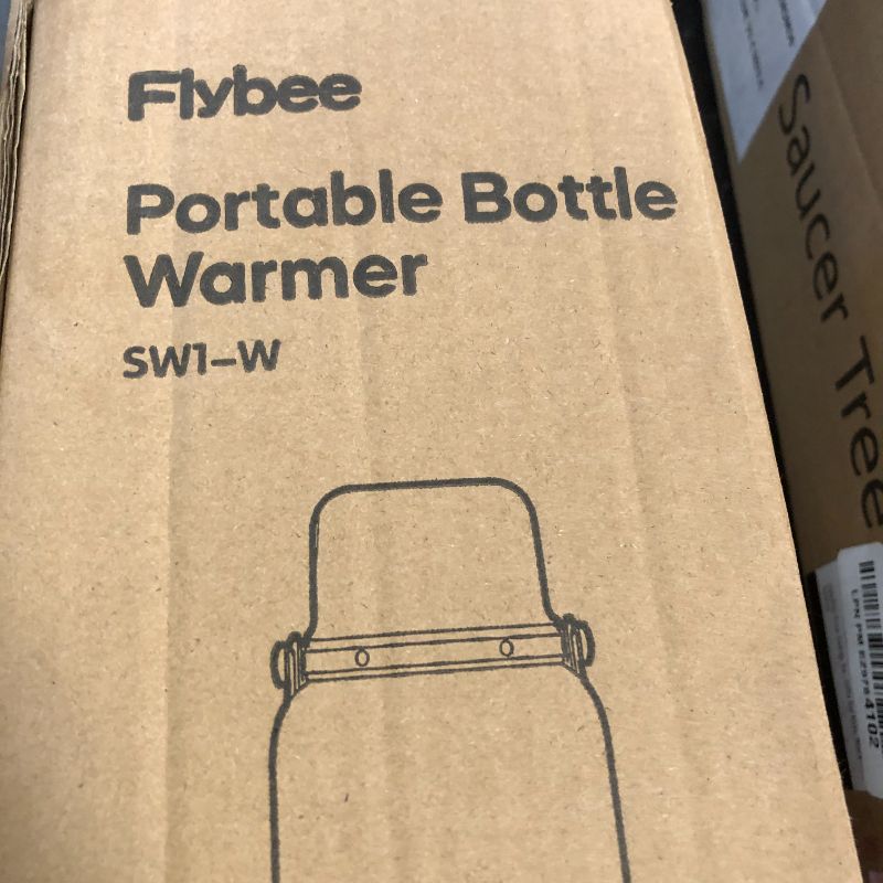 Photo 1 of Flybee Portable Bottle Warmer for Travel - 3Min Fast Heating Bottle Warmer for Breastmilk & Water, Portable Milk Warmer for Baby On The Go with 17oz Capacity & Precise Temp Control for Car, Airplane