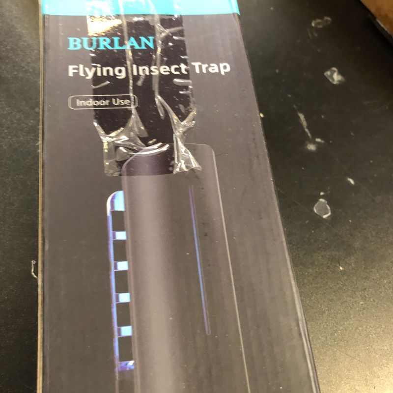 Photo 1 of Flying Insect Trap Plug in Mosquito Bug Zapper Indoor Gnat Moth Catcher with 9W Night UV Light, 10 Sticky Glue Board Refills for Home Office