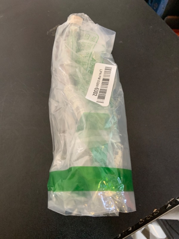Photo 1 of Eastman 9 Inch Steel-Flex Faucet Connector, Braided Stainless Steel Supply Line with 1/2 In. FIP Ends, 48014