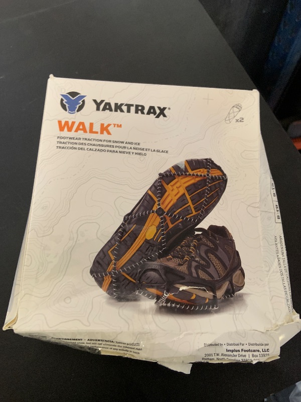 Photo 1 of Yaktrax Walk Traction Cleats for Walking on Snow and Ice (1 Pair), Medium