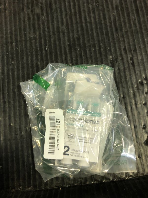 Photo 1 of AquaSonic Standard Replacement Brush Heads | ADA Accepted | for Normal & Sensitive Teeth | Compatible with Many AquaSonic Toothbrush Handles (2 Pack White)