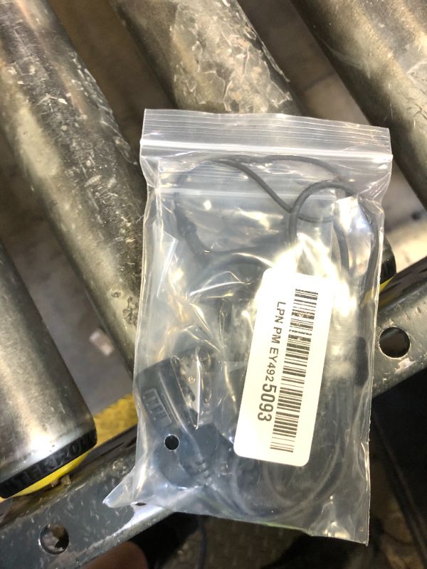 Photo 1 of commountain Earpiece w/Mic Compatible with Motorola Walkie Talkies & Radios R2 CP100D CP185 CP200D CP200 CLS1410 CLS1110 BPR40 BPR40D RDU4100 RMU2040 RMU2080D and More, G Shape Earhook Headset, 2 Pin
