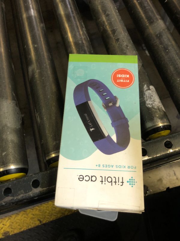 Photo 1 of Aces Activity Tracker for Kids 8 Power Blue and Purple/Stainless Steel One Size (Blue)